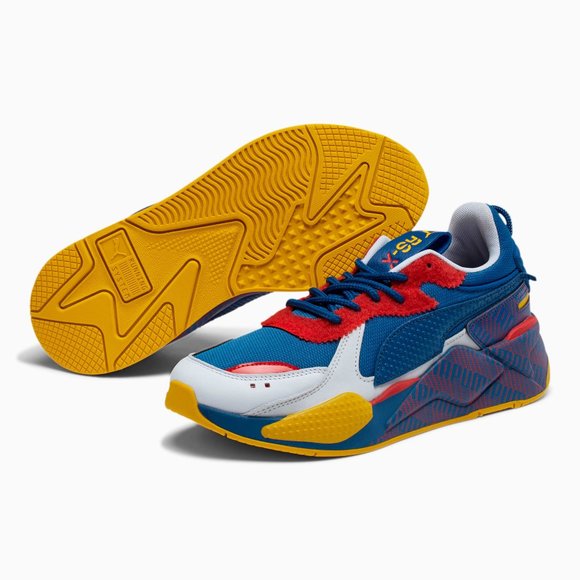 Puma rsx blue red yellow Clearance